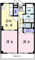 シャルマンビラＡの物件間取画像